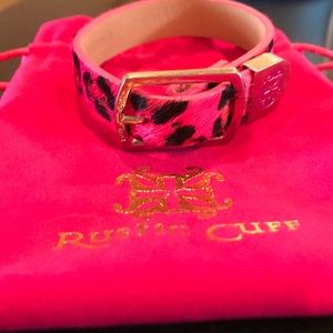 Leather Rustic Cuff bracelet